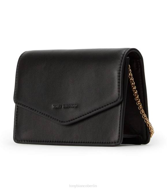 Handtaschen| de Tony Bianco Frauen Dayna Umhängetasche schwarzes Leder 4624701